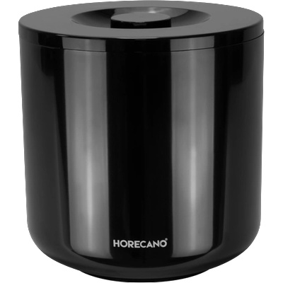 Horecano HORECANO-Съд за лед с капак КРЪГ Ø19xh20cm 4l ЧЕРЕН (100102056) (01940026)
