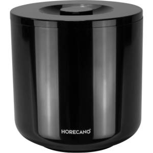 Horecano HORECANO-Съд за лед с капак КРЪГ Ø19xh20cm 4l ЧЕРЕН (100102056) (01940026)