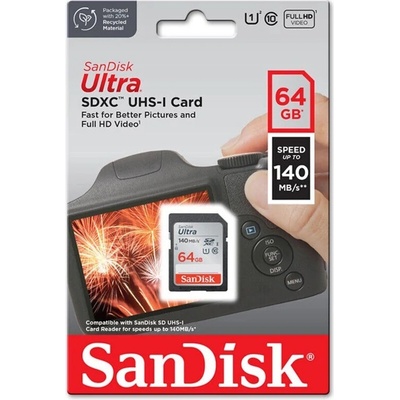 SanDisk SDXC 64 GB SDSDUNB-064G-GN6IN