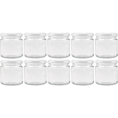 DuraHome Sklenice zavařovací s víčkem 66 10 ks x 212 ml