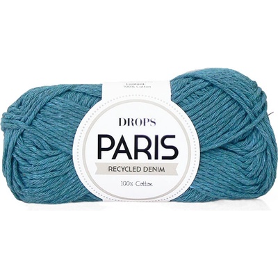 Příze Drops Paris denim 102 - džínová modrá