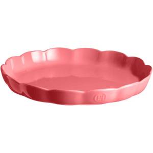 Emile Henry Керамична форма emile henry madeleine round dish - Ø31 см - цвят бонбонено розово (eh 6053-47)