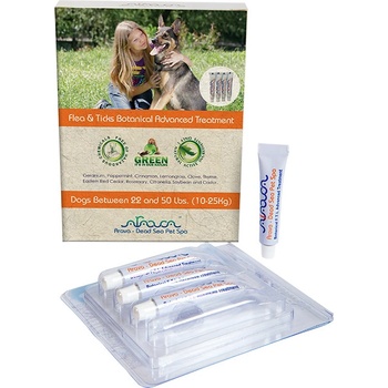 Arava bylinné antiparazitné pipety pre psov 10-25 kg 4 x 6 ml