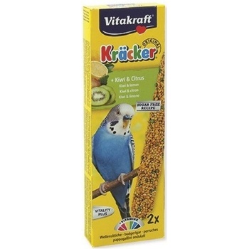 Vitakraft Kräcker Tyčinky pro andulky kiwi citrus 60 g