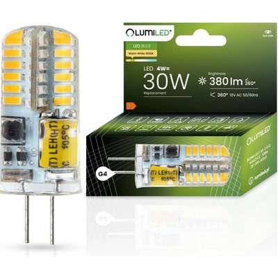 Lumiled LED žárovka LED G4 corn 4W = 40W 380lm 3000K Teplá bílá 360°