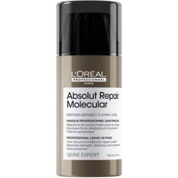 L'Oréal Absolut Repair Molecular Professional Leave-In Mask възстановяваща маска за коса 100 ml за жени