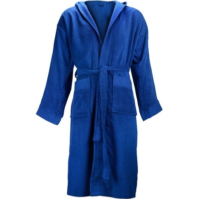 The One Towelling župan s kapucí bathrobe hooded navy
