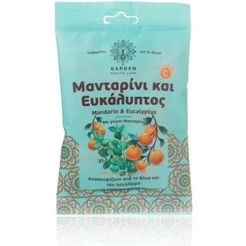 GARDEN Дражета за гърло с Мандарина и Евкалипт, Garden Drops Mandarin & Aucalyptus 60gr