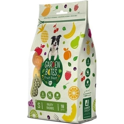 DUVO+ Garden Bites fruity friends S 7 cm 18 ks / 270 g ovocné