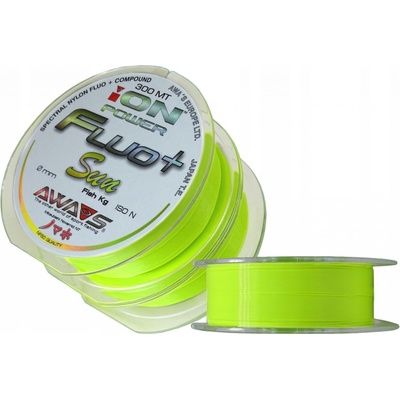 AWA-Shima Ion Power Fluo+ Sun 2x300 m 0,203 mm 5,09 kg