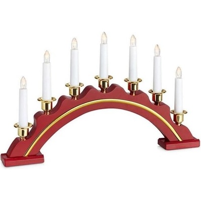 Markslöjd 704769 LED Vianočný svietnik CELINE LED 1,4W 230V červená ML1285