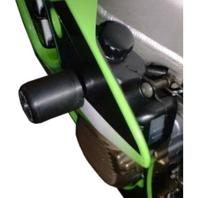 R&G CP0021BL Aero padací chrániče Kawasaki ZX6R černé