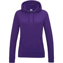 Just Hoods dámska mikina s kapucňou JH001F Purple