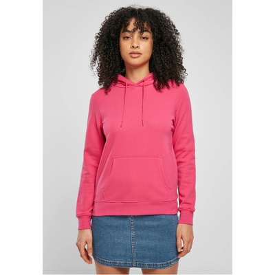 Build Your Brand dámska mikina BB007 Hibiskus Pink