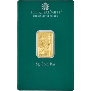 The Royal Mint Merry Christmas zlatá tehlička 5 g