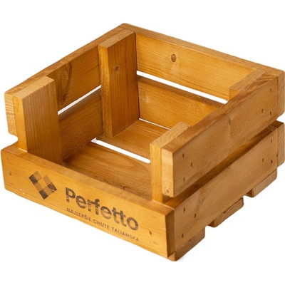 Drevená darčeková bednička S