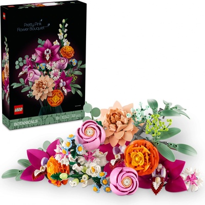 LEGO® Botanicals 10342 Krásná kytice růžových květin – Zboží Živě