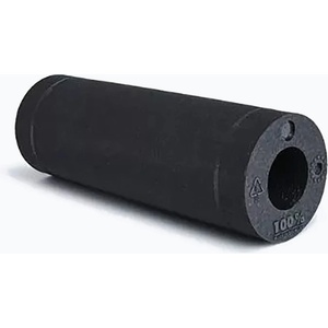 BLACKROLL Тънък черен масажен валяк