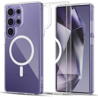 Magsafe Калъф за Samsung S25 Ultra, Tech-Protect Clear Mag Cover Case, Прозрачен (5906302322367)