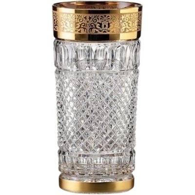 Bohemia Crystal Ručně broušené sklenice na vodu a nealko Felicie Romantic set 2 x 350 ml