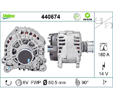 Alternátor VALEO 440674