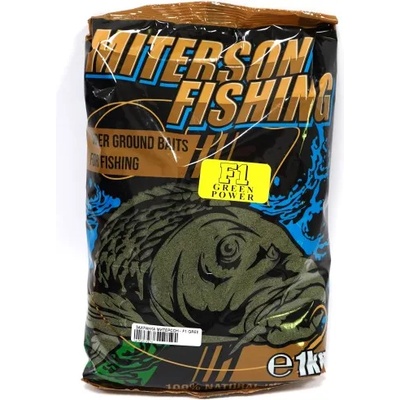 МИТЕРСОН Захранка Miterson Fishing F1 GREEN POWER - 1kg (15040034)