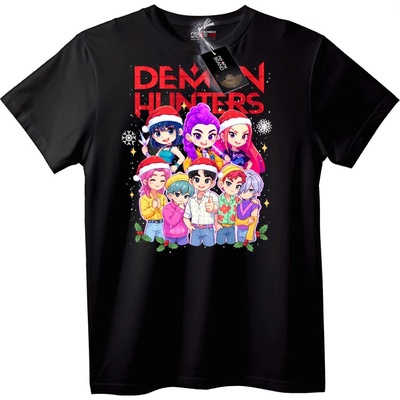 NOONEBRAND ТенискаЛовци на демони - Коледа - 3XL, White