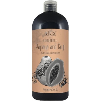 Bes Fragrance Papaya And Goji Shampoo 1000 ml