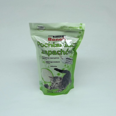 Benek Pohlcovač zápachu minerálny s vôňou zelený les 450 g