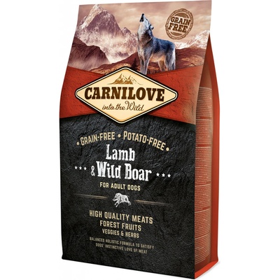 Carnilove Lamb & Wild Boar for Adult Dogs