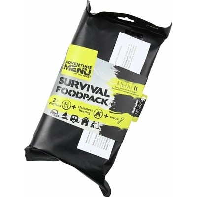 Adventure Menu Survival food pack menu IV Jelení ragú s bramborema a Kuře Korma s rýží 810 g