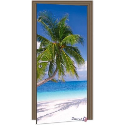 Dimex D-015 samolepící fototapeta na dveře BEACH rozměry 95 x 210 cm