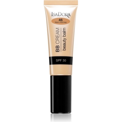 IsaDora BB Cream Beauty Balm hydratačný BB krém SPF30 46 Warm Nutmeg 30 ml