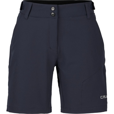 CMP Дамски шорти за колоездене CMP Women's Free Bike Bermuda w/ Inner Mesh Underwear Cycling bottoms - Black Blue - размер 38 (EU) (155-2303-0313)