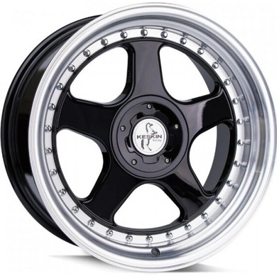 Keskin KT1 10x18 5x112 ET25 black polished