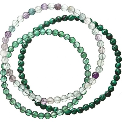 Pavona Set korálkových náramků z minerálů 43043.3 zelený – Zboží Mobilmania