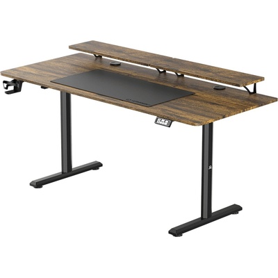 Ultradesk Гейминг бюро Ultradesk - Highlander XXL, 72-117 cm, кафяво (UDESK-HGXL-OD)
