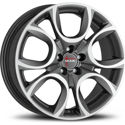 MAK Torino 6,5x16 5x98 ET39 gunmetal mirror