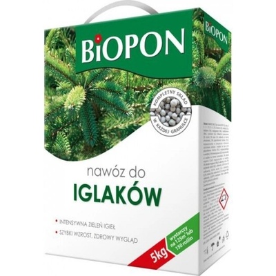 BIOPON HNOJIVO NA JEHLIČNANY GRANULE 5 kg
