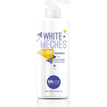BBcos White Meches Yelloff šampón na odstránenie žltých tónov 500 ml
