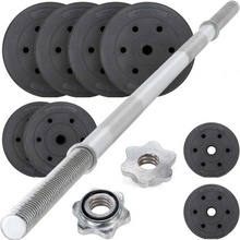 MAXXIVA Obouruční činkový set, 60,5 kg, 8 závaží