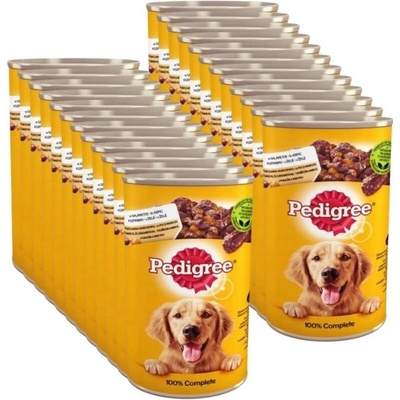 Pedigree Adult s kuřecím masem v želé 24 x 1200 g