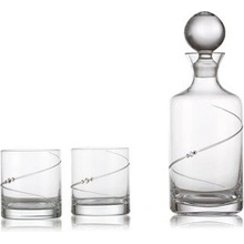 Crystalex Bohemia Glass Whisky set se Swarovski krystaly vs 1045.X 777 X 750 ml