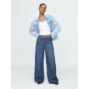 GAP Дънки Mid Rise Baggy UltraSoft GAP GAP | Sin | ЖЕНИ | 25/32