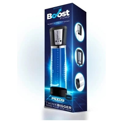 Boost Pumps Automatická vákuová pumpa na penis s displejom PSX09 USB