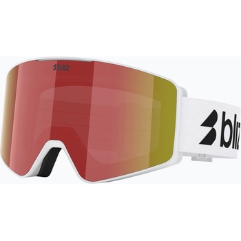 Bliz Скиорски очила Bliz G001S matte white/brown/red multi