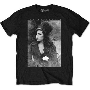 Amy Winehouse Flower Portrait Black XL Риза (AMYTS02MB04)