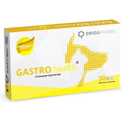 Crida Pharm GASTRO health - Хранителна Добавка за Кучета и Котки 30бр