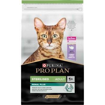 PRO PLAN PRO PLAN Sterilised Renal Cat Food Rich in Turkey 10kg