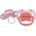 Bebeconfort Силиконови залъгалки Bebe Confort - Reversible, 2 броя, 0-6м, Minimalist Animals Pink (3104202040)